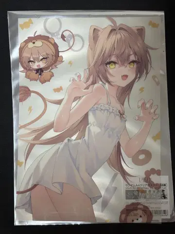 rurudo 랜덤 A4 클리어 포스터 [ FALLEN ] 루루도 라이온