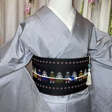 오시마 명주 단의 단품 순수 실크