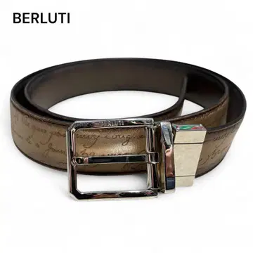 BERLUTI 벨루티 스크리트 캘리그래피 리버서블 벨트