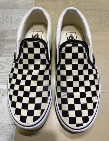VANS 체커 슬립온 26cm