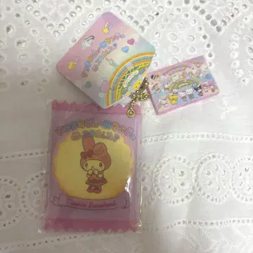 마이멜로디 다녀왔어요 쿠키 키링 퓨로
