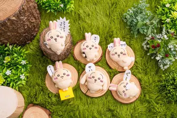 토끼투성이 복권 E상 인형 배지 전종 세트
