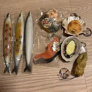 일본 식탁 푸니푸니 스트랩 오뎅 조개 스퀴즈