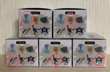 죠죠 제일복권 H상 데스크탑 마스코트 5종 세미 컴플리트