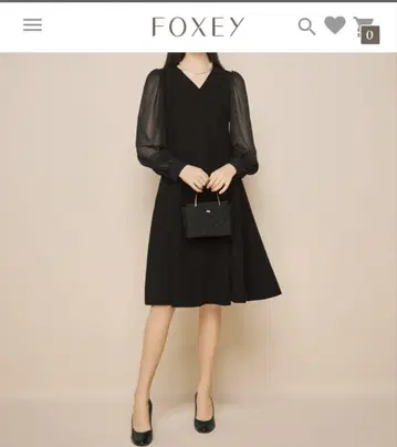 미사용 foxey 신상 원피스 45326 'MARQUISE' 42
