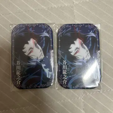 문호 스트레이독스 아쿠타가와 류노스케 스퀘어 캔뱃지