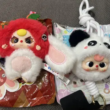 babythree migo 봉제 인형 키링