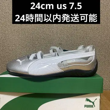 푸마 우먼 스피드캣 발레 메탈릭 스니커즈 24cm