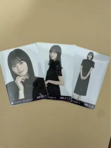 노기자카46 브로마이드 카가와 한여름 전국 투어 비대칭 엔도 사쿠라 컴프