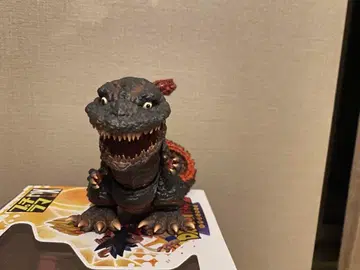 고질라 피규어 입을 벌린 표정 약 10cm