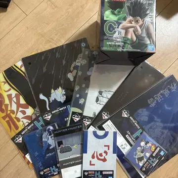 HUNTER x HUNTER 곤 피규어+H상 컴프