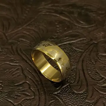 빈티지 골드 엔젤 러브 앤티크 반지 15호