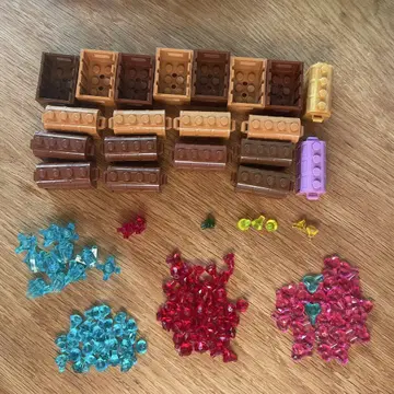 LEGO 잡화 보물 상자 보석 등
