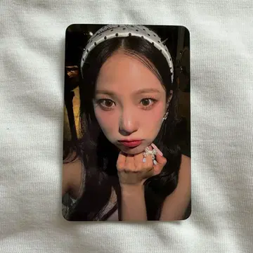 Kep1er 유진 사전 녹화 트레이딩 카드