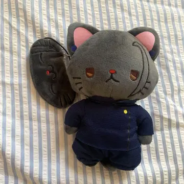 주술회전 withCAT 안대 포함 봉제 인형 키링 여름 (게토)