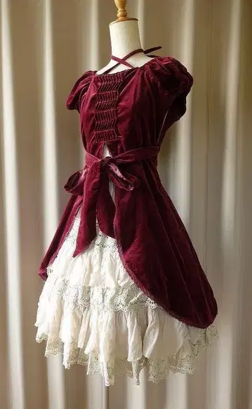 2004년작 일본제 Victorian Maiden 벨벳 JSK