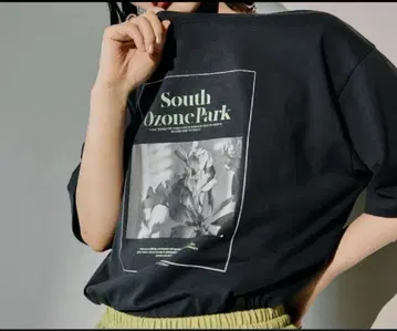 렙심 흑백 로고 컬러 T 그레이