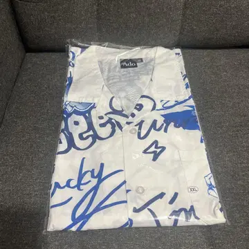 Ado 5주년 POP-UP STORE 오픈 카라 셔츠 XXL