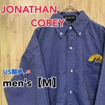 B31 [ US수입 ] JONATHAN COREY 블루 셔츠 [ M ]