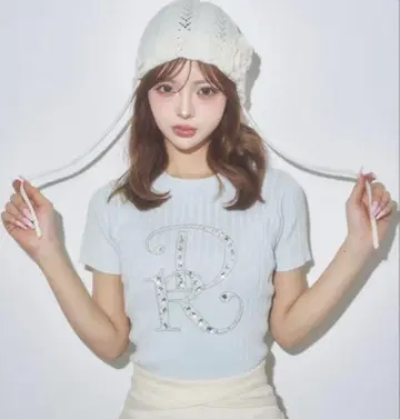 Darich DR 비쥬 리브 니트탑 색스