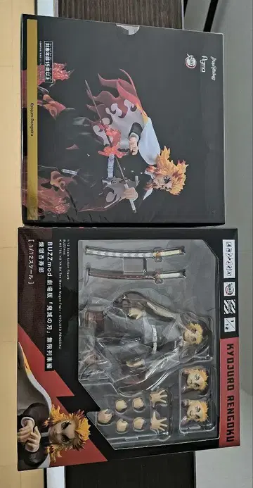 BUZZmod. Figma 렌고쿠 쿄쥬로 세트 ANIPLEX 귀멸의 칼날