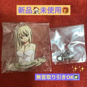 페어리 테일전 한정판 루시 하트필리아 아크릴 키링