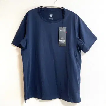 DESCENTE ALLTERRAIN T셔츠 M 네이비 고기능 일본제