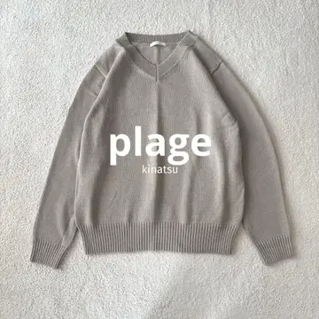 plage 플라주 Standard 니트 V넥 니트