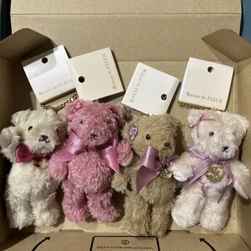 Maison de FLEUR 테디베어형 키링
