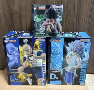 HUNTER x HUNTER 피규어 세트 B C D
