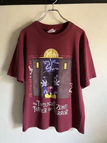 90s TOWER OF TERROR TEE USA제 굿 페이드