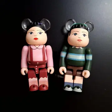 베어브릭 BE@RBRICK 시리즈 50 오징어 게임 앞뒤 세트
