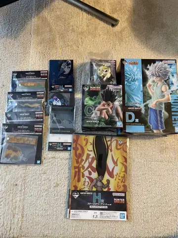 HUNTER x HUNTER 제일복권 C, D, F상 + 덤