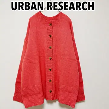 URBAN RESEARCH 어반 리서치 긴팔 가디건 핑크