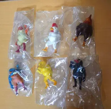 가치무치 새 닭 오리 병아리 물총새 피규어