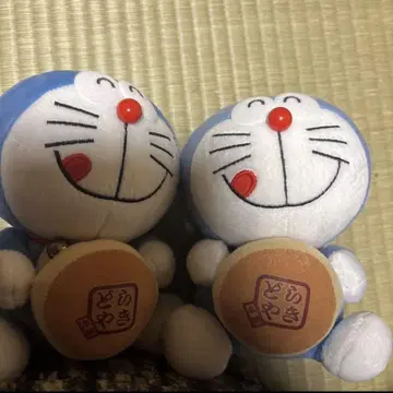 도라에몽 봉제 인형 2개 세트 결혼식 축전