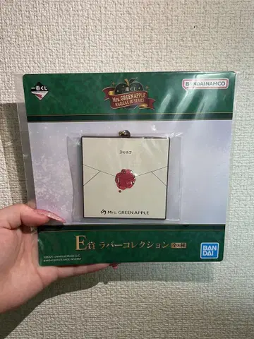 Mrs. GREEN APPLE 1번 복권 E상 러버 컬렉션