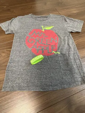 Mrs. GREEN APPLE 초기 굿즈 티셔츠 러버밴드