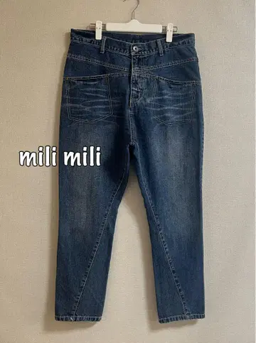 Mili Mili 데님 팬츠 사루엘 LL