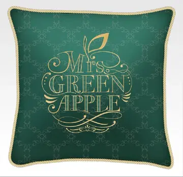 Mrs. GREEN APPLE 쿠션 제일복권 라스트 원