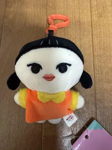 오징어 게임 봉제 인형 키링