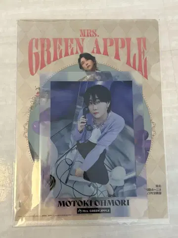 Mrs.GREEN APPLE 클리어 파일 오모리 모토키