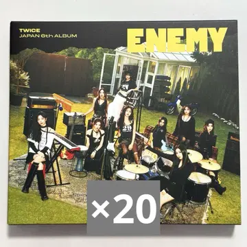 TWICE ENEMY 초회 한정판 B 20개