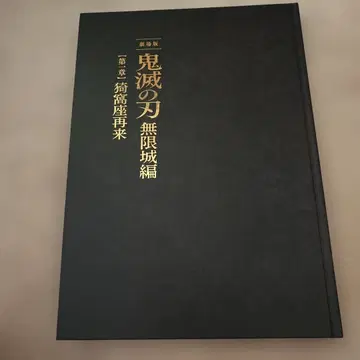 극장판 귀멸의 칼날 무한성편 제1장 아카자 재래 초회 한정판 팜플렛