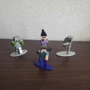 Minecraft 마인크래프트 나노 메탈 피그 세트