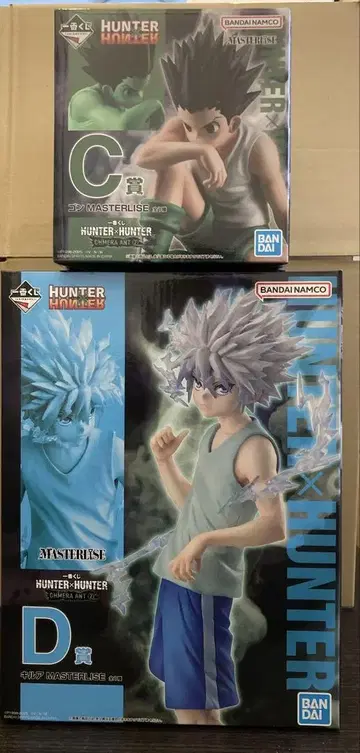 제일복권 HUNTER x HUNTER C상 곤 D상 키루아 덤 포함