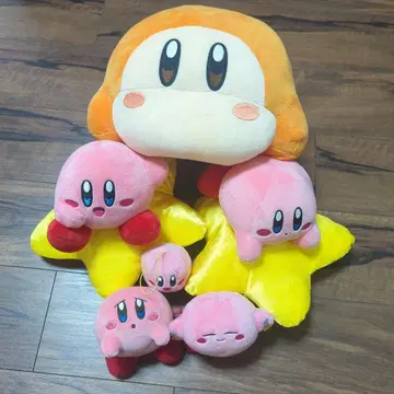커비 봉제 인형 세트