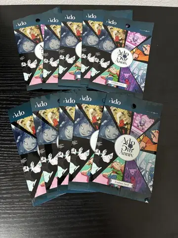 Ado 5th Anniversary 랜덤 트레이딩 카드 10팩