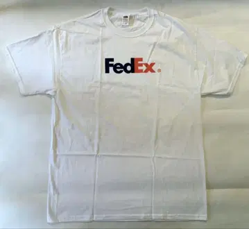 미사용 새상품 FEDEX / 'FEDEX' 로고 S/S 티