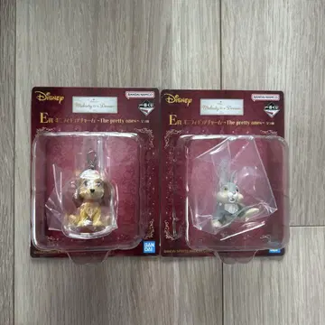제일복권 디즈니 E상 미니 피규어 참 레이디와 덤보